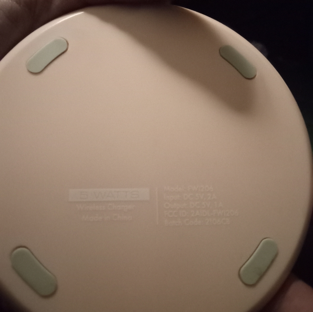 Wireless charger pad